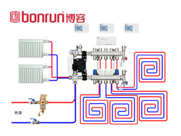 水溫室溫雙控雙末端采暖系統方案